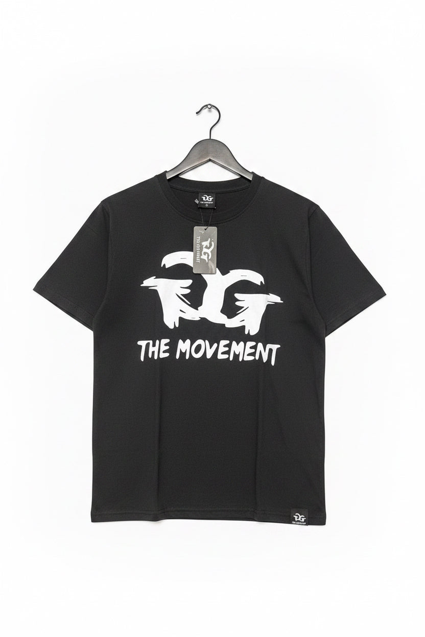 GrindgangTm Signature Graphic Tee – Black/White