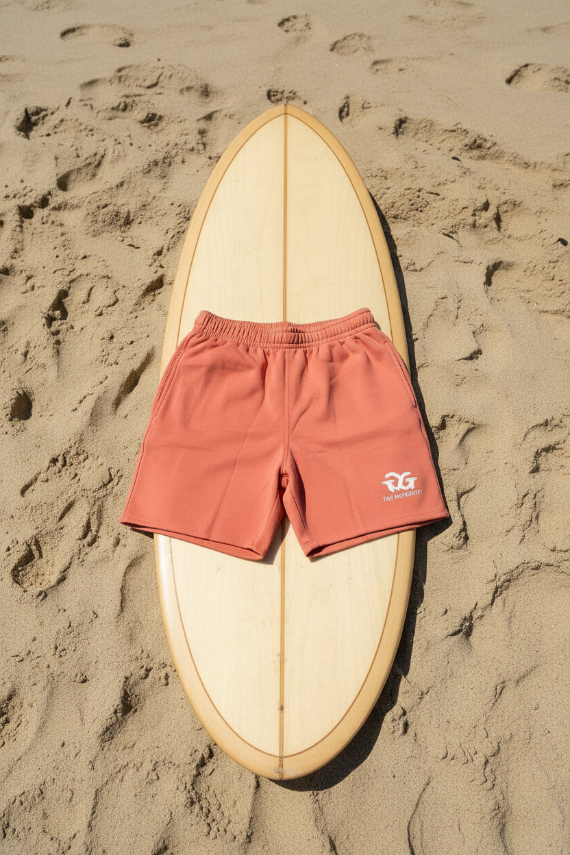 GRIND “The Movement” Coral Fleece Shorts