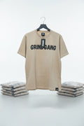 GG “GrindGang Monkey” T-Shirt – Stone Wash Sand