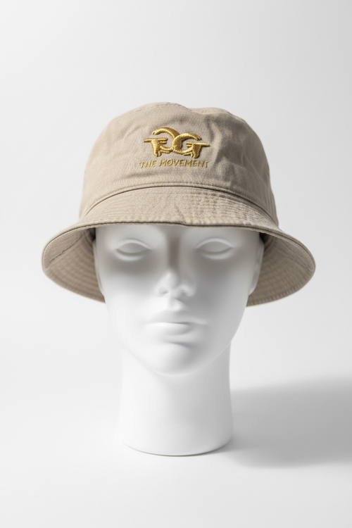 GG “Golden Movement” Bucket Hat – Khaki