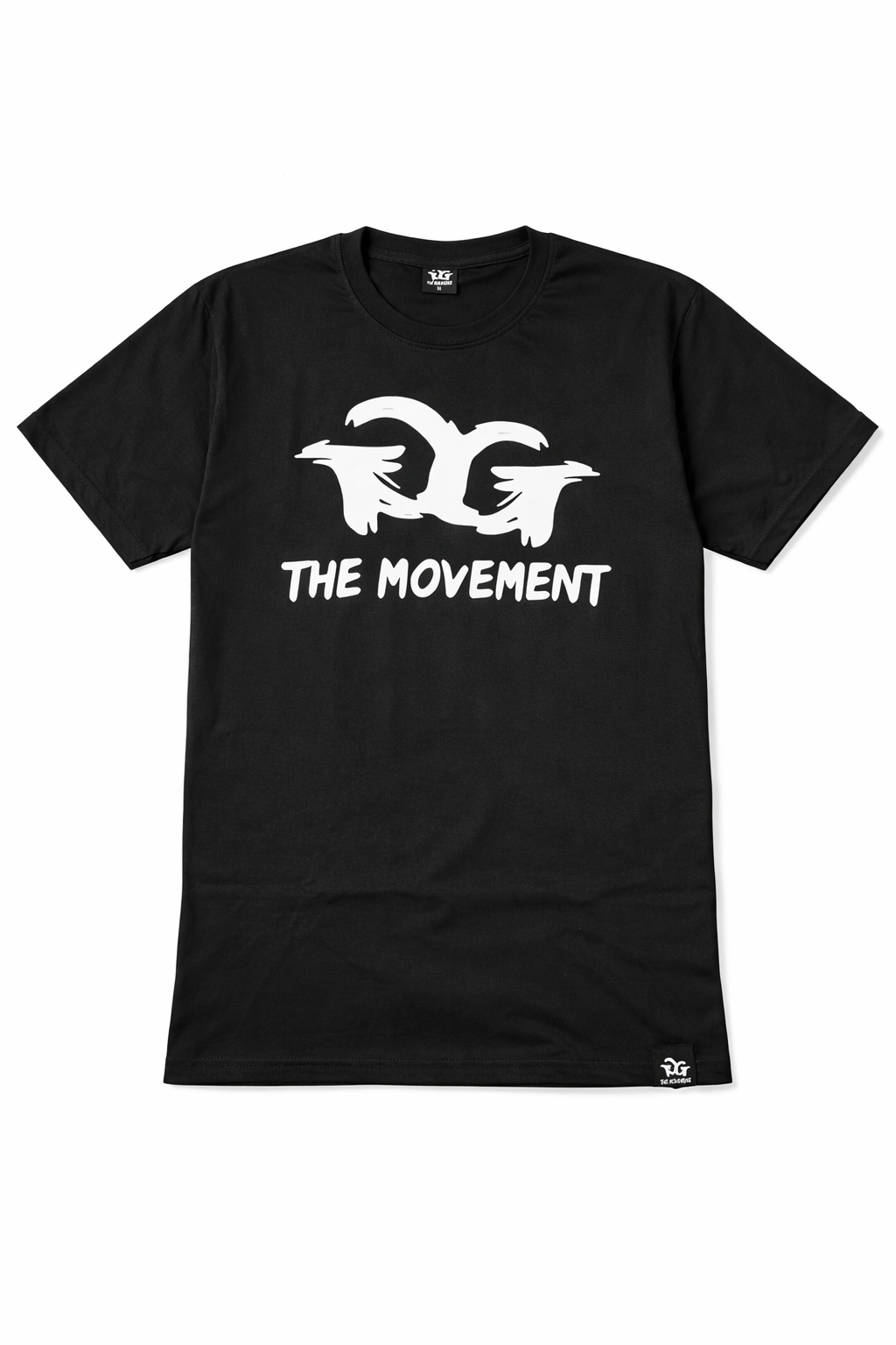 GrindgangTm Signature Graphic Tee – Black/White