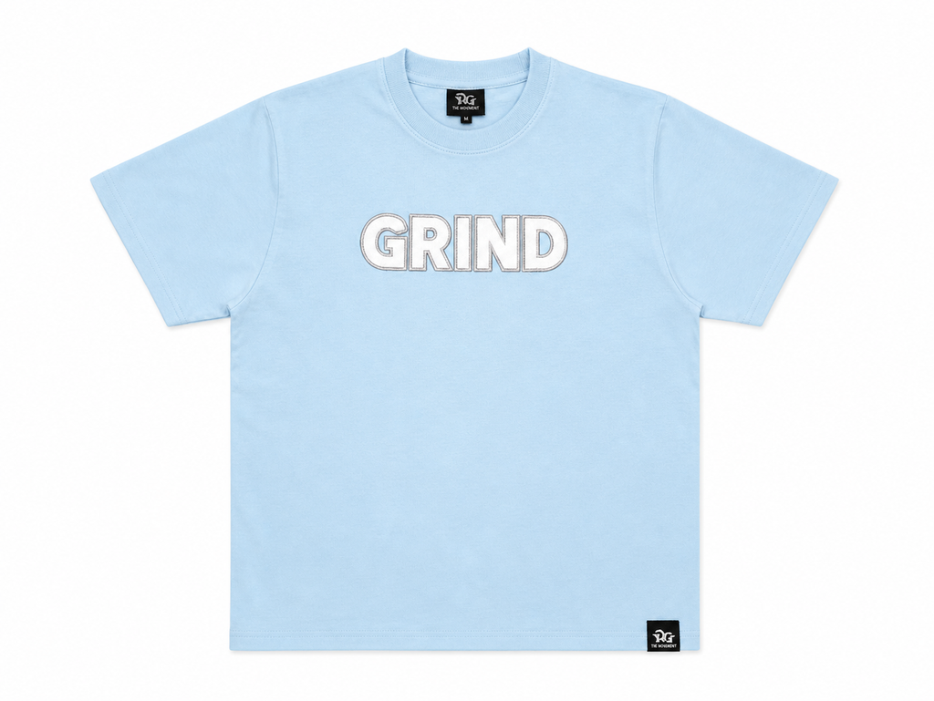 GrindGang “Sky Blue” GRIND Tee