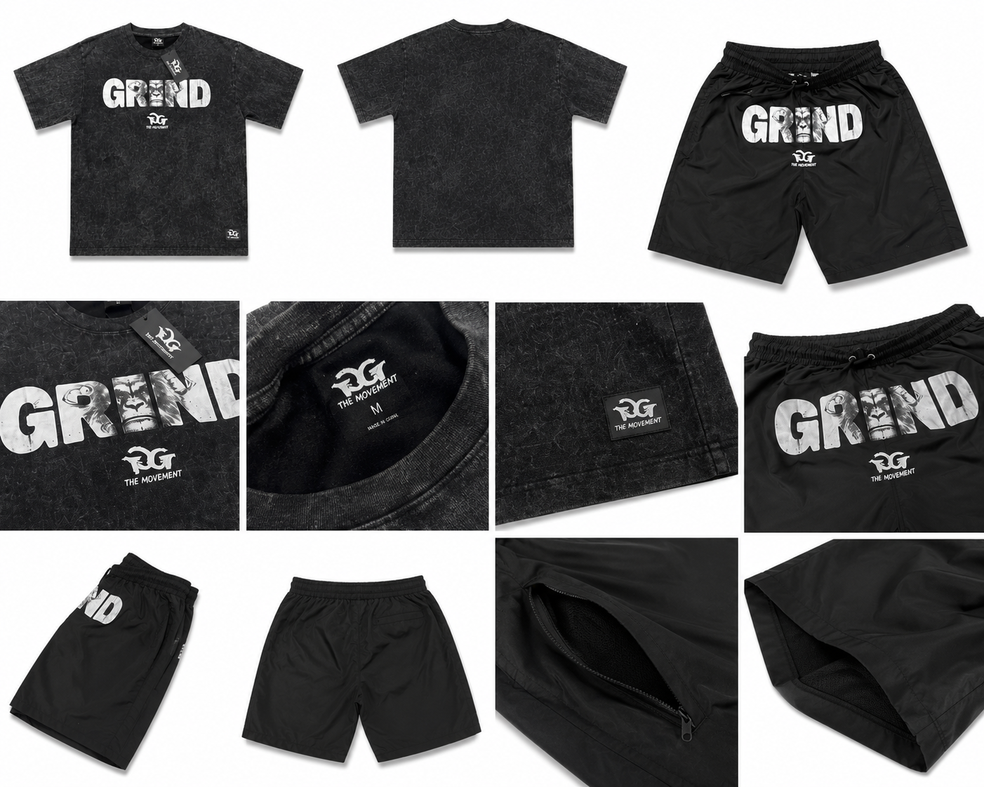 GrindGangTm™ “GRIND” Acid Wash Set