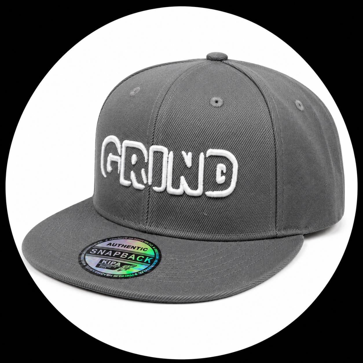 GrindgangTm “Concrete Grind” Snapback